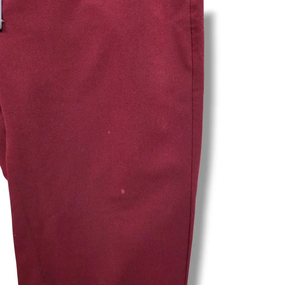 Figs Tansen‎ Jogger Scrub Pants Mens XL MXXSW2004 STAIN Burgundy